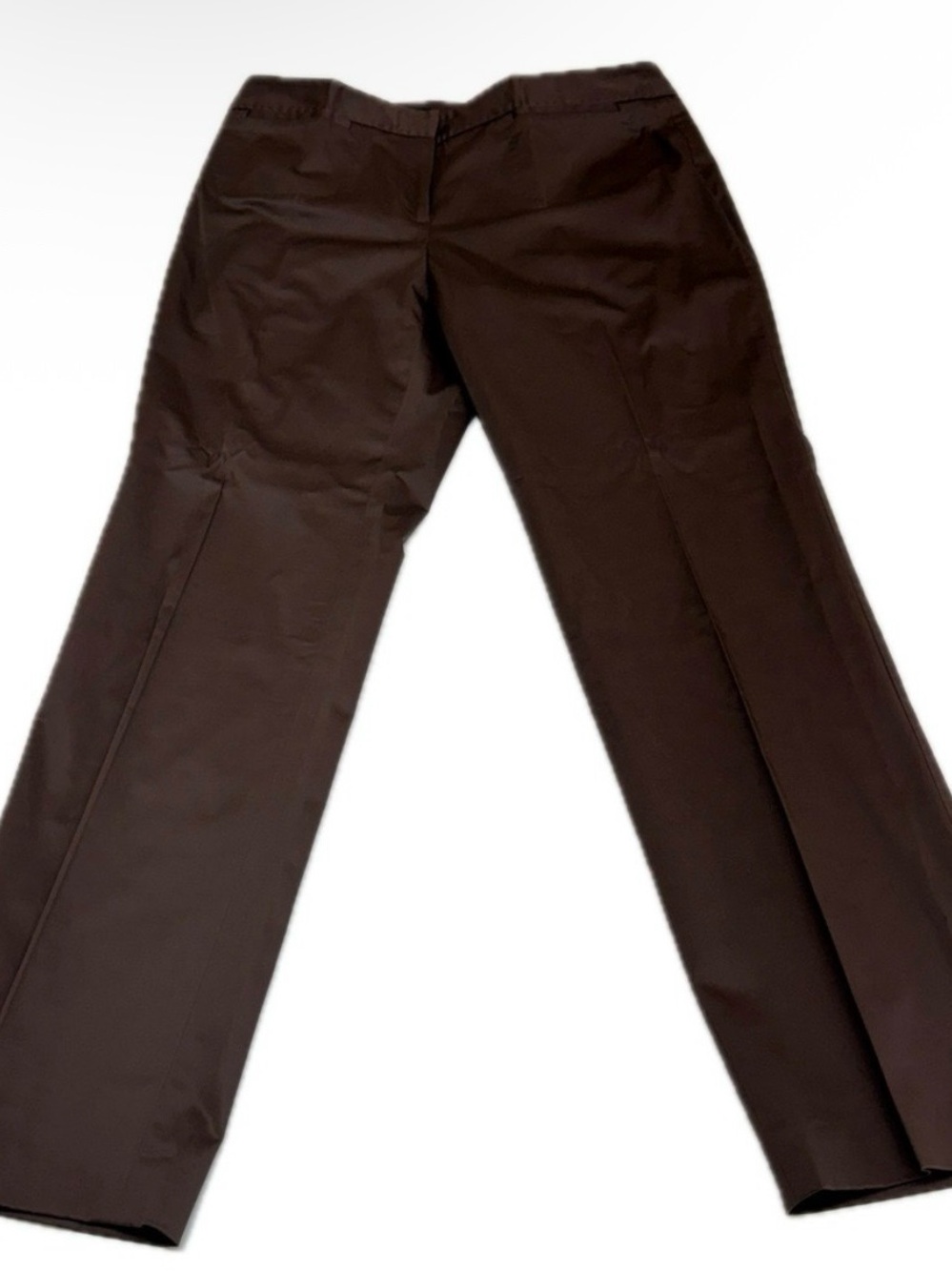 Brooks Brothers Pants Womens 6 Brown Preppy Dark Academia Professional Trousers - Picture 2 of 6